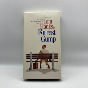 Forrest Gump (1995) Tom Hanks Robert Zemeckis VHS Tape Paramount Pictures